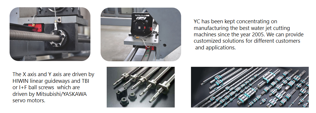 Dynamique Axes Yc Water Jet Technology Co Ltd