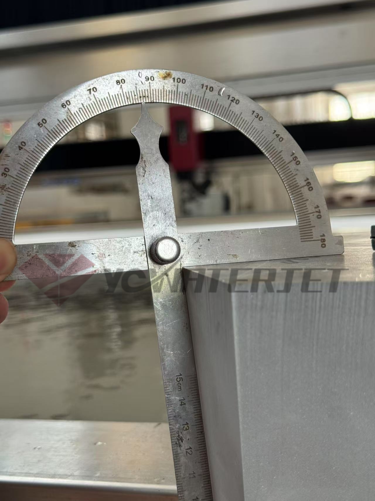 87°cutting angle display 87 °