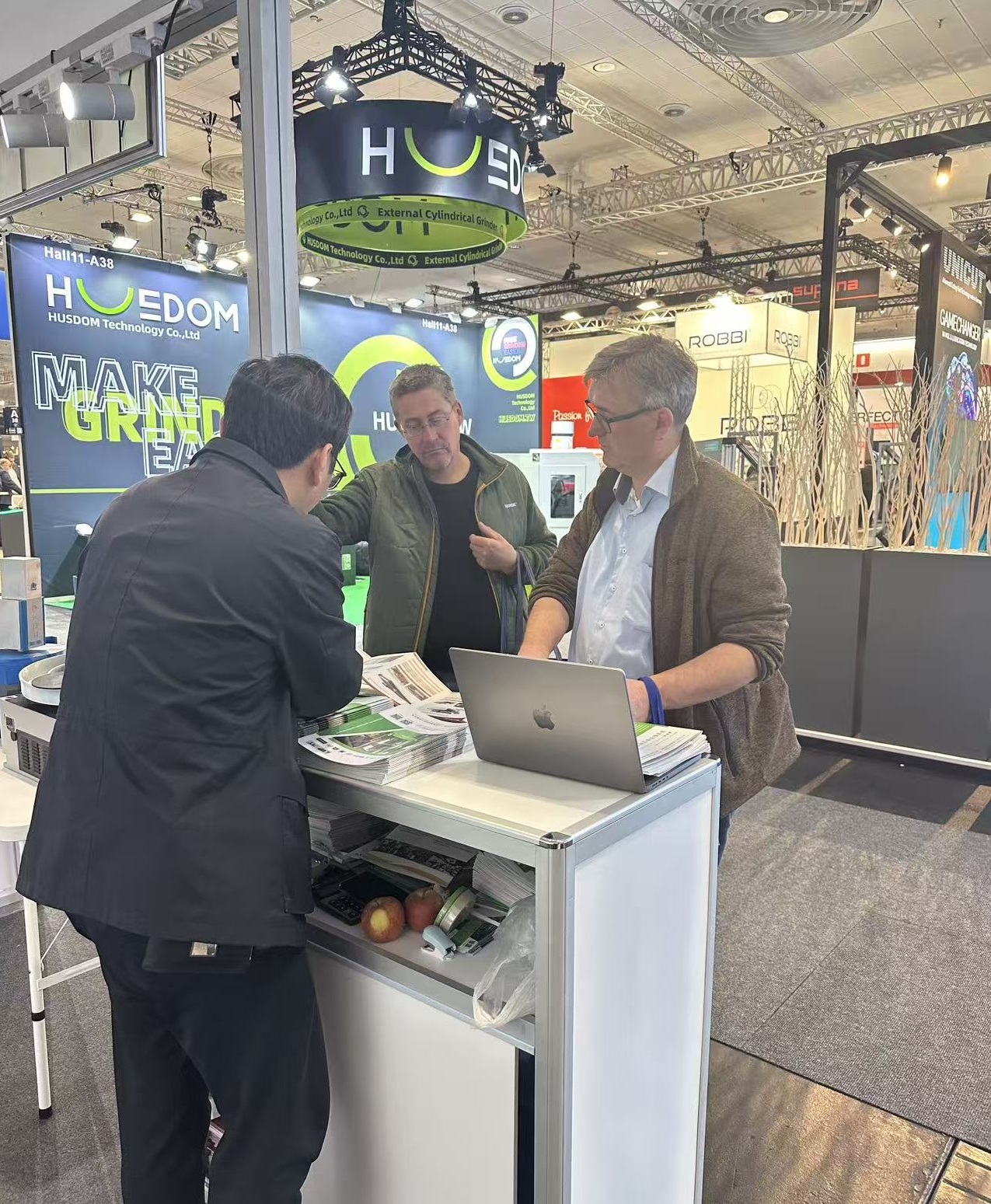 Client de l'exposition