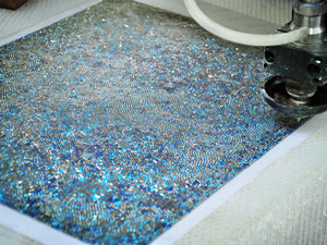 crystal cutting machine