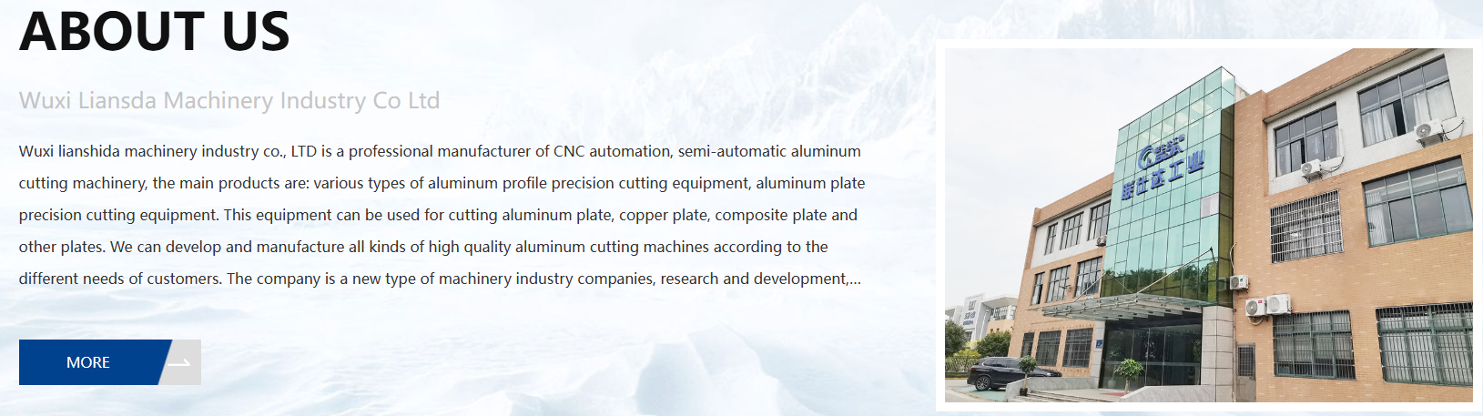 Industrie des machines wuxi liansda