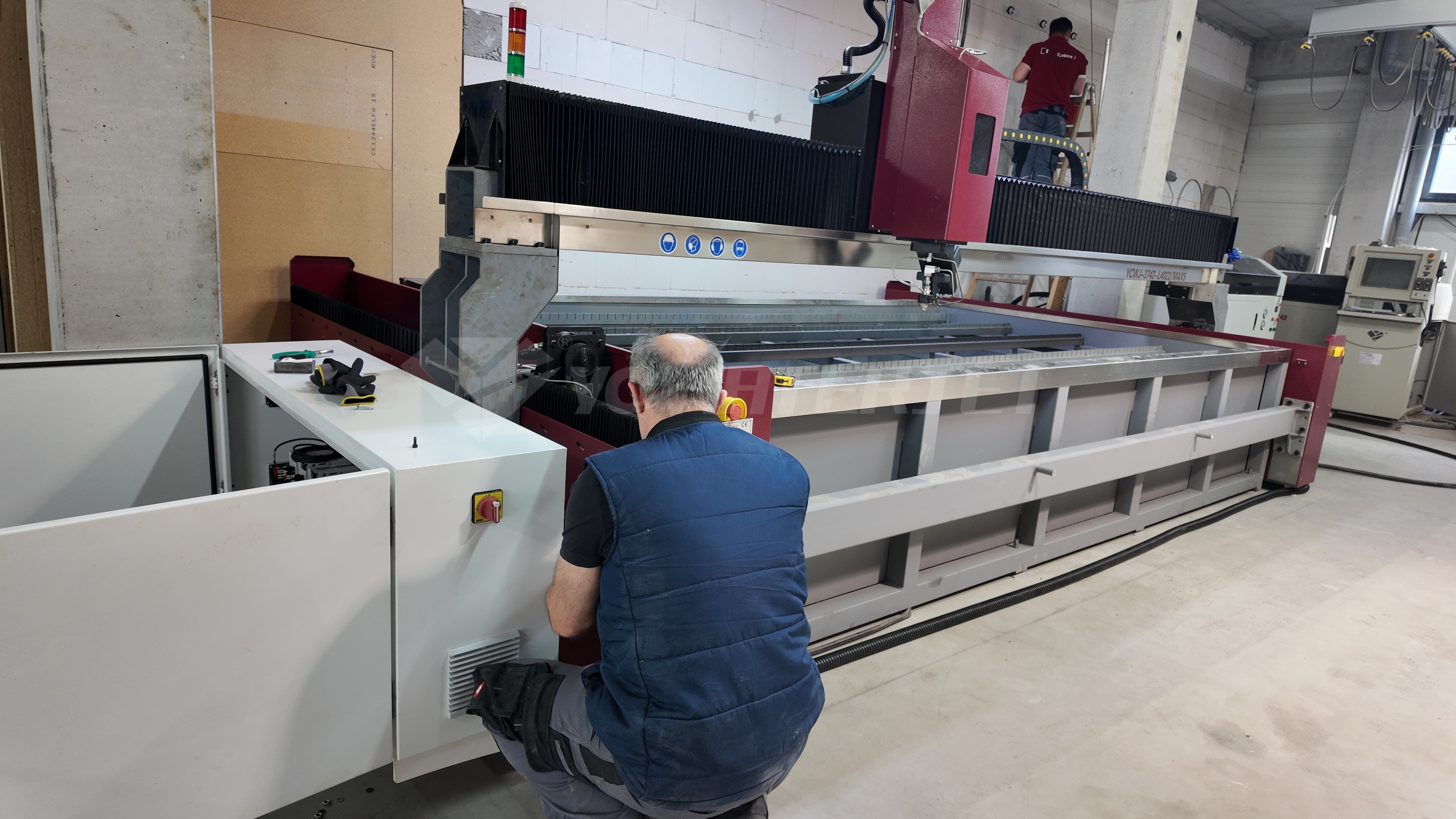 Site d'installation après-vente allemand