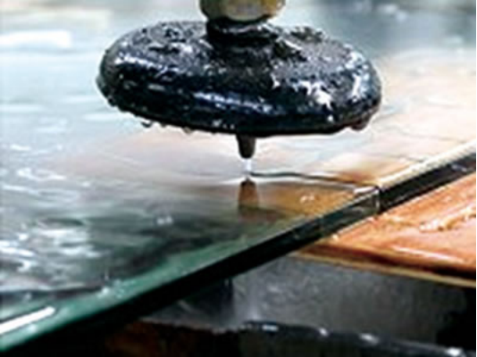 Machine de découpe de verre à jet d'eau CNC