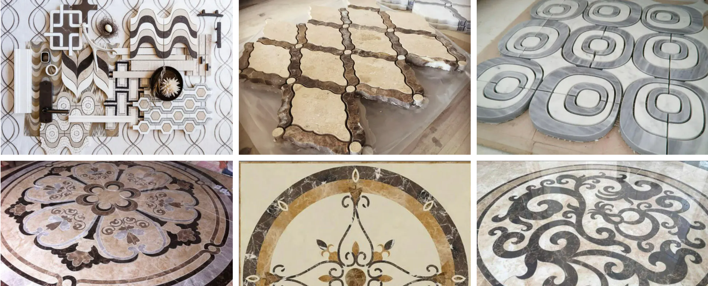 Couper en pierre &agrave; jet d'eau 