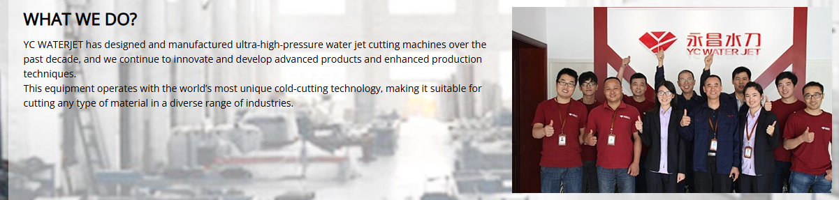 Technologie YC Water Jet