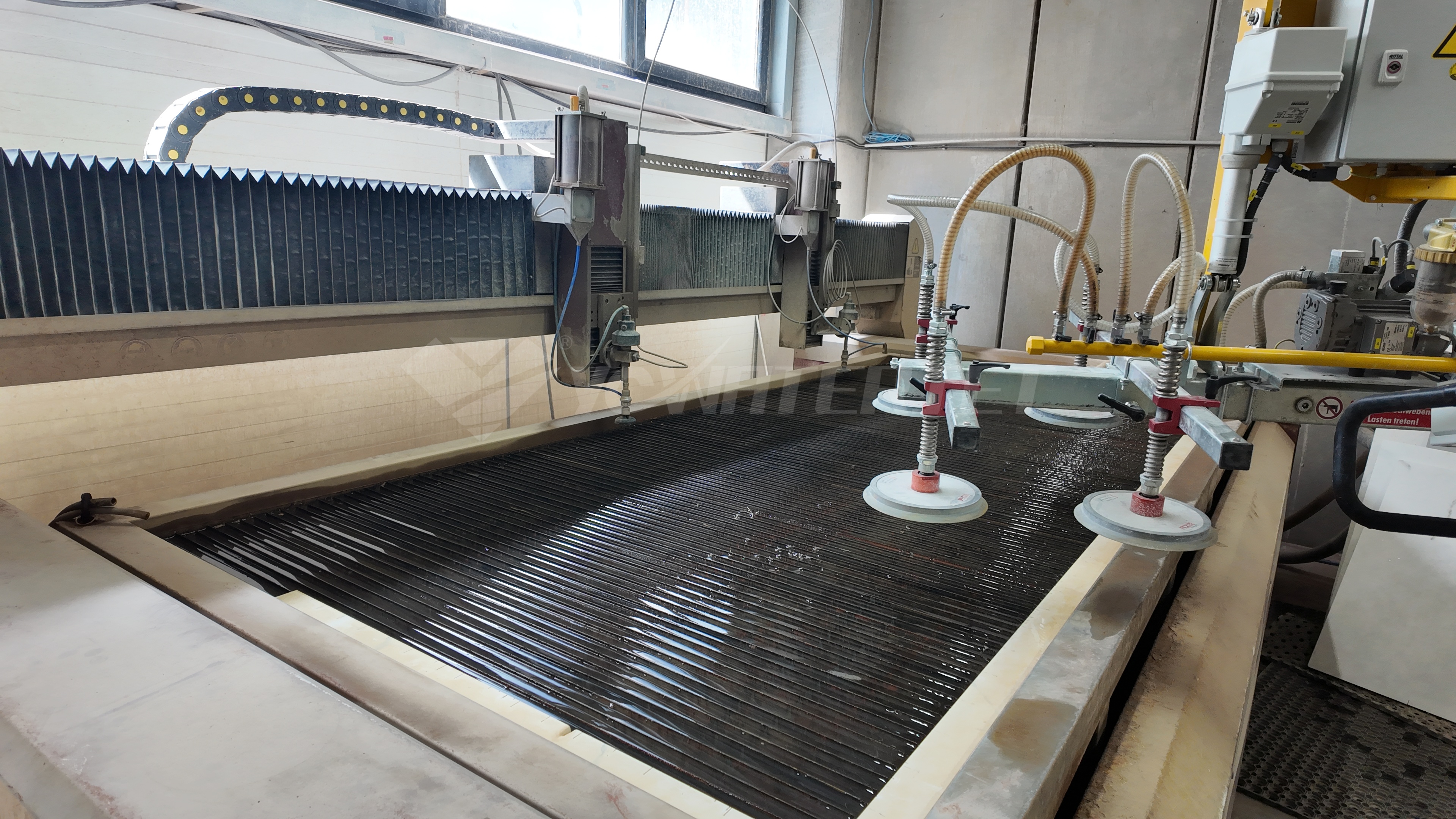 Jet d'eau double t&ecirc;te